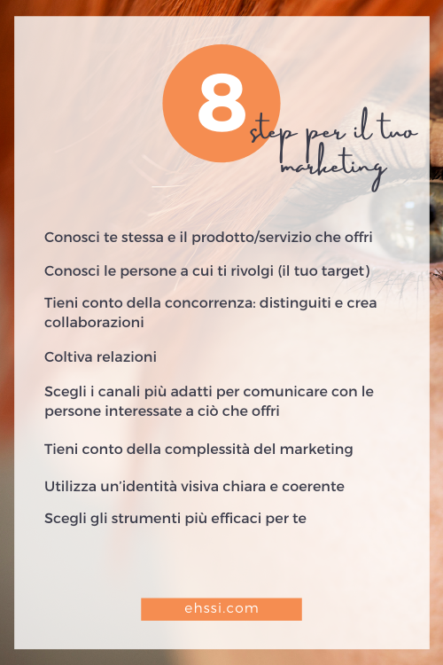 8 step per marketing efficace