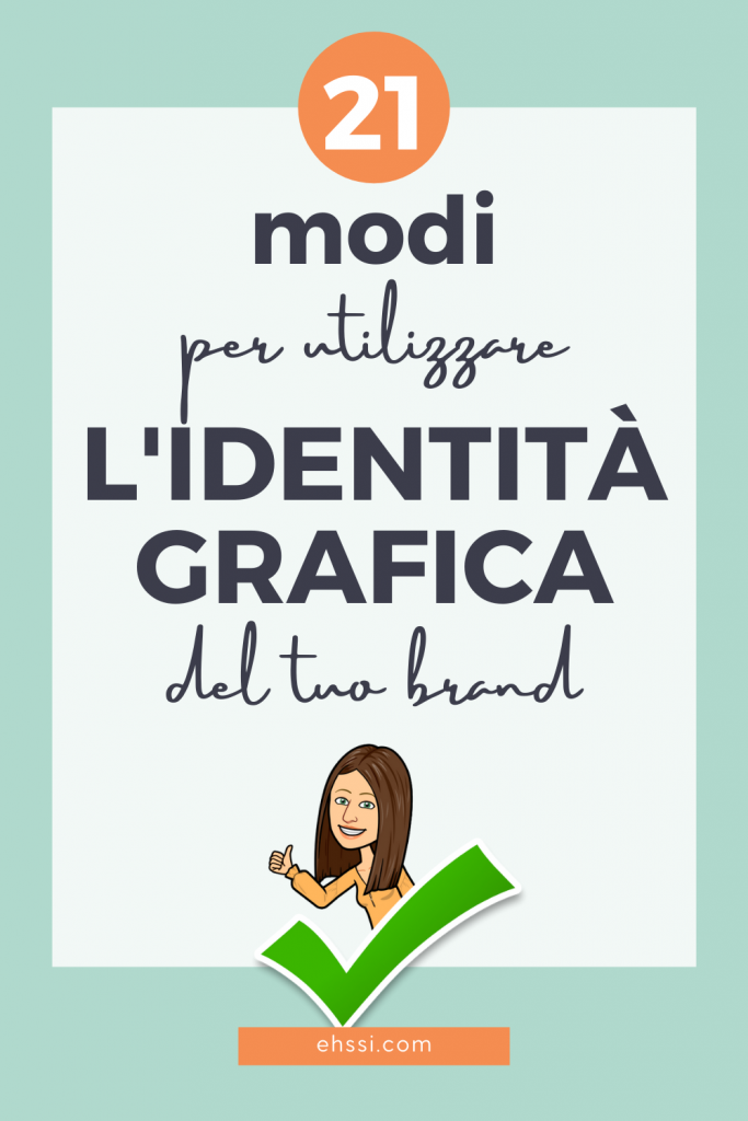 21 modi per usare identità visiva del brand