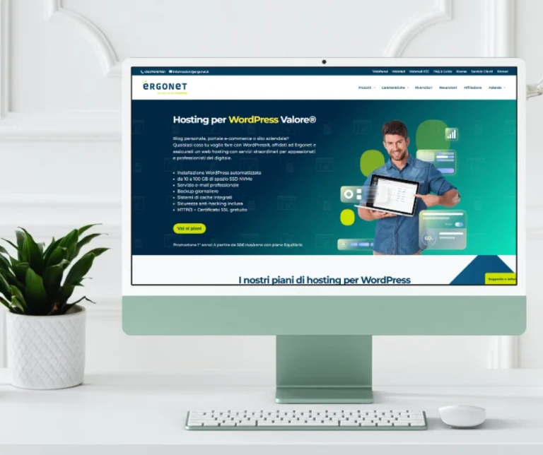Hosting consigliato da scegliere Ergonet