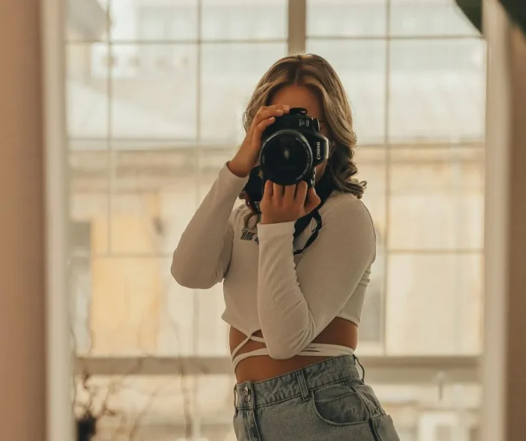 Scattare foto in palette
