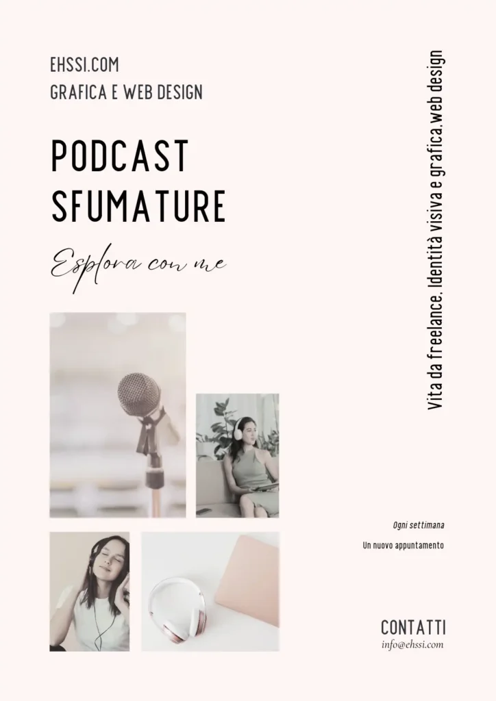 Esempio di volantino minimalista